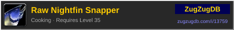 Raw Nightfin Snapper: forum signature banner