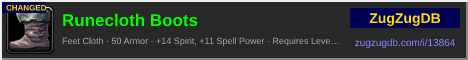 Runecloth Boots: forum signature banner