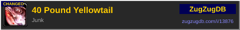 40 Pound Yellowtail: forum signature banner