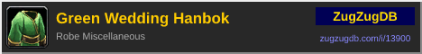 Green Wedding Hanbok: forum signature banner