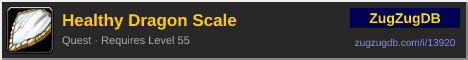 Healthy Dragon Scale: forum signature banner