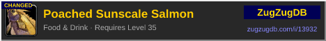 Poached Sunscale Salmon: forum signature banner
