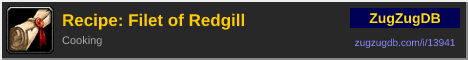 Recipe: Filet of Redgill: forum signature banner