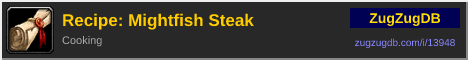 Recipe: Mightfish Steak: forum signature banner