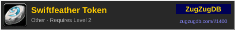 Swiftfeather Token: forum signature banner