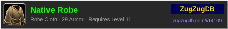 Native Robe: forum signature banner