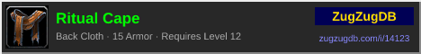 Ritual Cape: forum signature banner