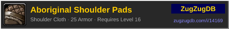 Aboriginal Shoulder Pads: forum signature banner