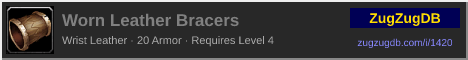 Worn Leather Bracers: forum signature banner