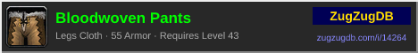 Bloodwoven Pants: forum signature banner