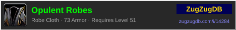 Opulent Robes: forum signature banner