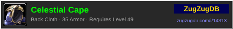 Celestial Cape: forum signature banner