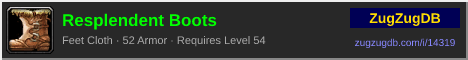 Resplendent Boots: forum signature banner