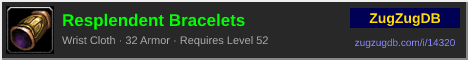 Resplendent Bracelets: forum signature banner
