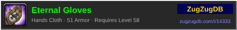 Eternal Gloves: forum signature banner