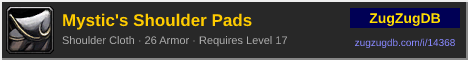 Mystic's Shoulder Pads: forum signature banner
