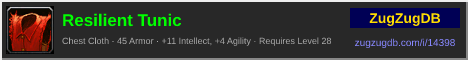 Resilient Tunic: forum signature banner