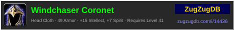 Windchaser Coronet: forum signature banner
