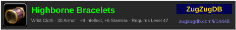 Highborne Bracelets: forum signature banner