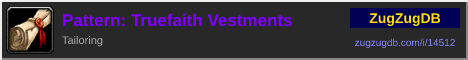 Pattern: Truefaith Vestments: forum signature banner