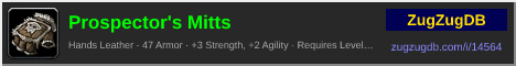 Prospector's Mitts: forum signature banner
