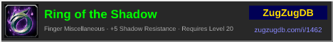 Ring of the Shadow: forum signature banner