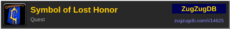 Symbol of Lost Honor: forum signature banner