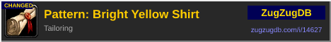 Pattern: Bright Yellow Shirt: forum signature banner
