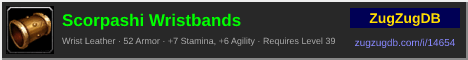 Scorpashi Wristbands: forum signature banner