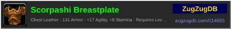 Scorpashi Breastplate: forum signature banner