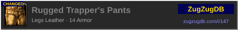 Rugged Trapper's Pants: forum signature banner