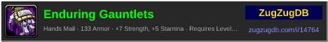 Enduring Gauntlets: forum signature banner