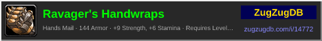 Ravager's Handwraps: forum signature banner