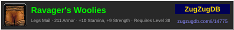 Ravager's Woolies: forum signature banner