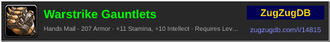 Warstrike Gauntlets: forum signature banner