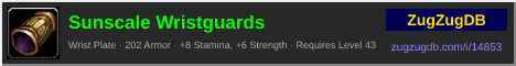 Sunscale Wristguards: forum signature banner