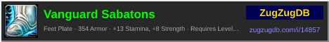 Vanguard Sabatons: forum signature banner