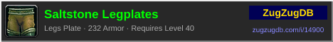 Saltstone Legplates: forum signature banner