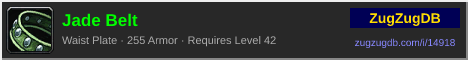 Jade Belt: forum signature banner