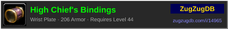High Chief's Bindings: forum signature banner