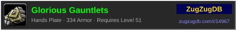 Glorious Gauntlets: forum signature banner