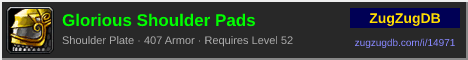 Glorious Shoulder Pads: forum signature banner