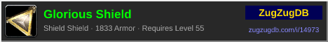 Glorious Shield: forum signature banner