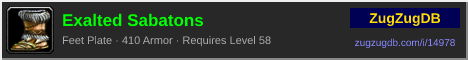 Exalted Sabatons: forum signature banner