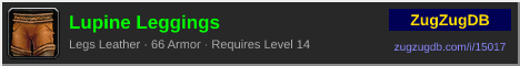 Lupine Leggings: forum signature banner
