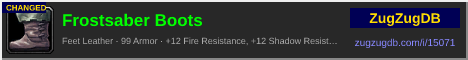 Frostsaber Boots: forum signature banner