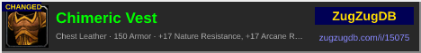 Chimeric Vest: forum signature banner