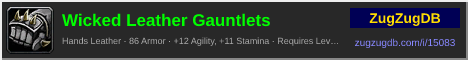 Wicked Leather Gauntlets: forum signature banner
