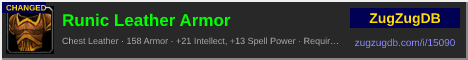 Runic Leather Armor: forum signature banner