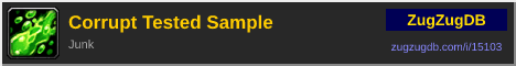 Corrupt Tested Sample: forum signature banner